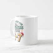 Schüler sagen 6-7 67 Sechs Sieben Lustiger Lehrer Kaffeetasse (Vorderseite Links)