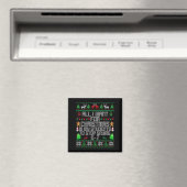 Schüler sagen 6-7 67 Sechs Sieben Lustiger Lehrer Magnet (In Situ (Geschirrspüler))