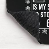 Schüler sagen 6-7 67 Sechs Sieben Lustiger Lehrer  Mousepad (Ecke)