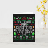 Schüler sagen 6-7 67 Sechs Sieben Spaß Lehrer Häss Karte (Gelbe Blume)