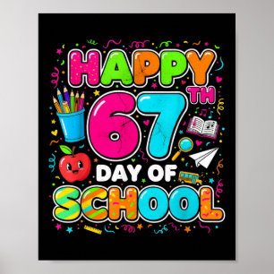 Schüler sechs sieben Trending 67 Frohen 67. Tag de Poster