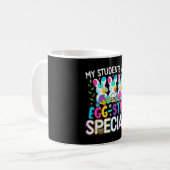 Schüler sind extra spezielle Ostertagslehrer Kaffeetasse (Vorderseite Links)
