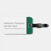 Schüler SLYTHERIN™ Harry Potters | HOGWARTS™ Gepäckanhänger (Rückseite horizontal)