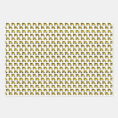 Schüler versorgt Busbuchrechner Geschenkpapier Set (Vorderseite)