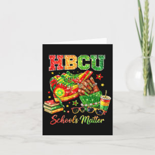 Schüler zukünftiger HBCU-Absolvent Geschichte schw Karte
