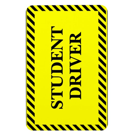 Schülerfahrer (für Ihr Auto) Magnet (Vertikal)