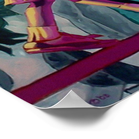 Schülerin Poster (Ecke)