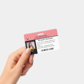 Schülerschule mit Ausweis für Kinder (Handheld)