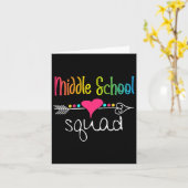 Schülerteam für den MittelschulSquad Ck to Sch Karte (Gelbe Blume)