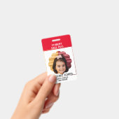 Schülertoilette Abzeichen Ausweis (Handheld)