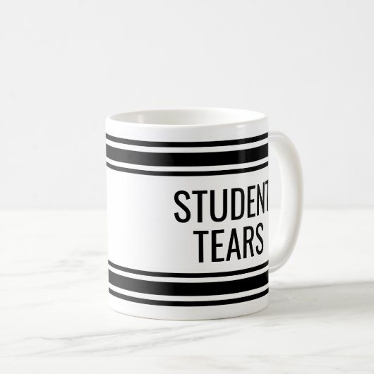 Schülertränke - Funny Teacher Klassenzimmer Dekora Kaffeetasse (VorderseiteRechts)