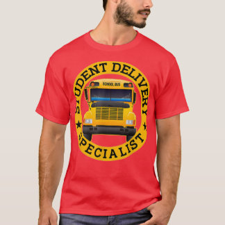 Schülervortrag Fachspezialist Funny School Bus Dri T-Shirt