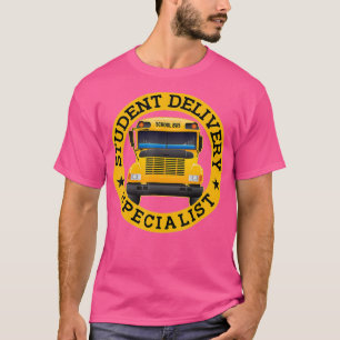 Schülervortrag Fachspezialist Funny School Bus Dri T-Shirt