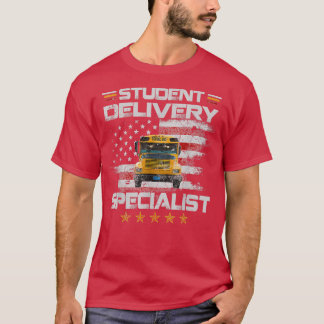 Schülervortrag Fachspezialist Funny School Bus Dri T-Shirt