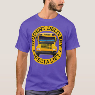 Schülervortrag Fachspezialist Funny School Bus Dri T-Shirt