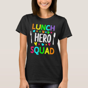 Schulessen Held Squad Cafeteria Arbeitnehmer 2 T-Shirt