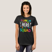 Schulessen Held Squad Cafeteria Arbeitnehmer 7 T-Shirt (Vorne ganz)
