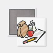 Schulessen Magnet (Vorderseite/Rückseite)