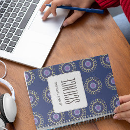 Schulfach Name Personalisiert Notizblock