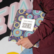 Schulfach Personalisiert farbig