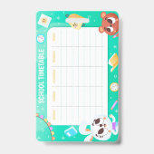 Schulfahrplan Ausweis (Rückseite)