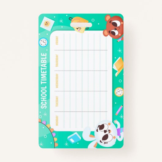 Schulfahrplan Ausweis (Rückseite)