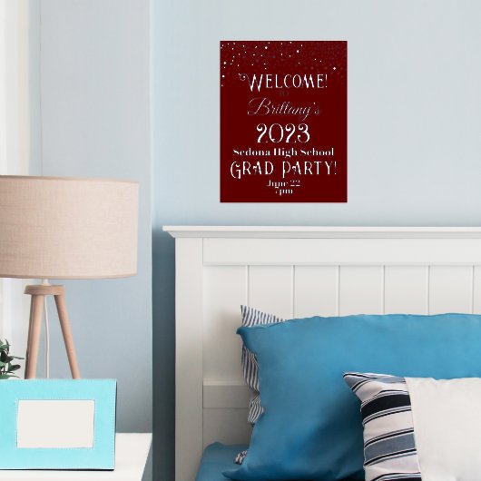 Schulfarbe Confetti Gold oder Silver Grad Party Foliendrucke (In Situ (Schlafzimmer))