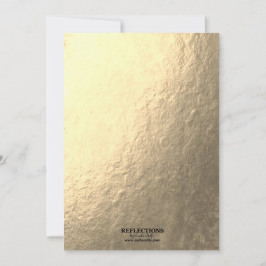 Schulfarben Banner Custom Class Wiedersehen Einladung (Rückseite)