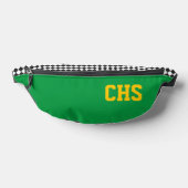 Schulfarben INITIALS Checkerboard Team Fun Bauchtasche (Ablage )
