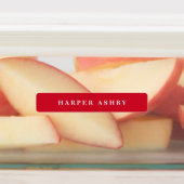 Schulfarben Moderner wasserfester Name Etiketten (Befestigt)