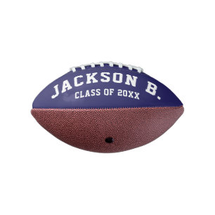 Schulfarben Schloss Klasse Personalisiert Football
