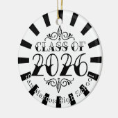 Schulfarbenklasse des Fotos 2026 Keramik Ornament (Links)