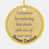 Schulfarbenklasse des Fotos 2026 Keramik Ornament (Hinten)