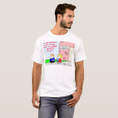 SchulFlugzeuggeometrie extravagant T-Shirt (Vorne ganz)