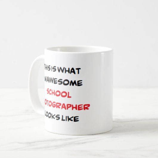 Schulfotograf, phantastisch kaffeetasse (Vorderseite Links)