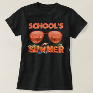Schulfreude am letzten Schultag T-Shirt