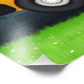 Schulfreunde Personalisierter Schulbus 6 Fotos Fotodruck (Ecke)