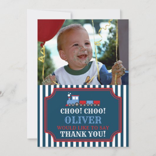 Schulgeburtstag dank Karte (Vorderseite)