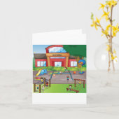 Schulgelände Karte (Gelbe Blume)