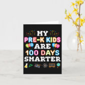 Schulgeschenk für Vorschullehrer 1 Karte (Gelbe Blume)