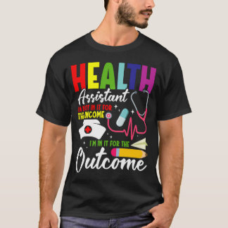 Schulgesundheitsassistenten-Crew-Ergebnis nicht in T-Shirt