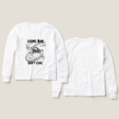 Schulhaar kümmert sich nicht um Schulbeginn (Design Vorderseite & Rückseite)