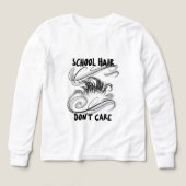 Schulhaar kümmert sich nicht um Schulbeginn (Design Vorderseite)