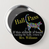 SchulHall Pass / Cat - SRF Button (Vorne & Hinten)