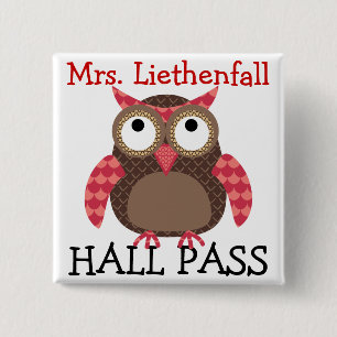 SchulHall Pass - SRF Button