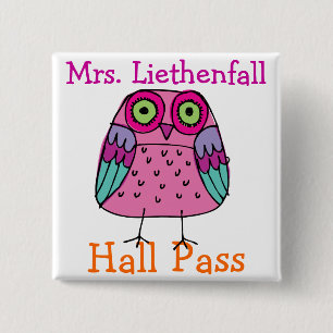SchulHall Pass - SRF Button