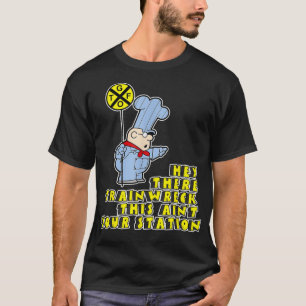 Schulhaus Hey There Trainwreck Station T-Shirt
