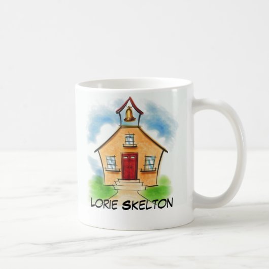 Schulhaus, Lorie Skelton Kaffeetasse (Rechts)