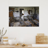 SCHULHAUS MONTANA GEBIET POSTER (Küche)