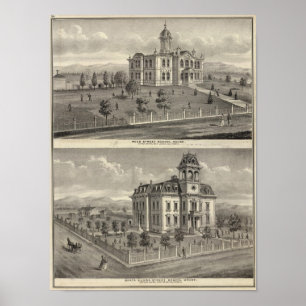 Schulhäuser, San José Poster